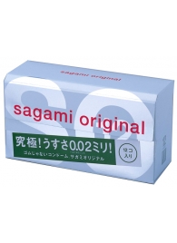 Ультратонкие презервативы Sagami Original - 12 шт. - Sagami - купить с доставкой в Пскове