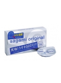 Ультратонкие презервативы Sagami Original QUICK - 6 шт. - Sagami - купить с доставкой в Пскове