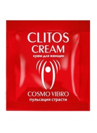Пробник возбуждающего крема для женщин Clitos Cream - 1,5 гр. - Биоритм - купить с доставкой в Пскове