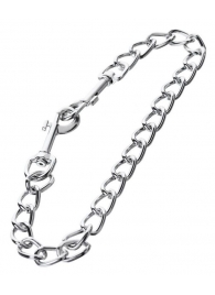 Серебристая соединительная цепочка с двумя карабинами - ToyFa - купить с доставкой в Пскове