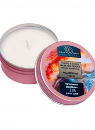 Массажная свеча  Фруктовая фантазия - БиоМед - купить с доставкой в Пскове