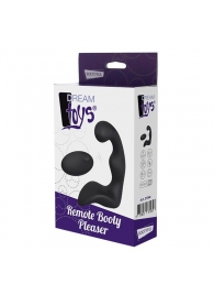 Черный вибромассажер простаты REMOTE BOOTY PLEASER - Dream Toys - в Пскове купить с доставкой