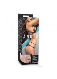 Телесный мастурбатор-ротик Angie - Blush Novelties - в Пскове купить с доставкой