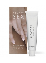 Гель для мастурбации с ароматом кокоса Slow Sex Finger Play Gel - 30 мл. - Bijoux Indiscrets - купить с доставкой в Пскове