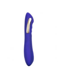 Фиолетовый вибратор с электростимуляцией Intimate E-Stimulator Petite Wand - 18,5 см. - California Exotic Novelties - купить с доставкой в Пскове