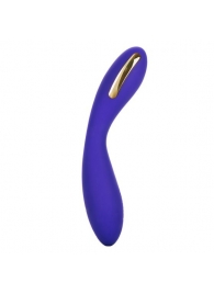 Фиолетовый вибратор с электростимуляцией Intimate E-Stimulator Wand - 21,5 см. - California Exotic Novelties - купить с доставкой в Пскове