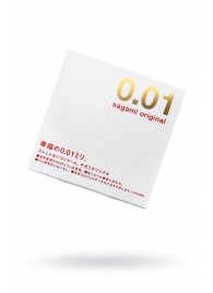 Супертонкий презерватив Sagami Original 0.01 - 1 шт. - Sagami - купить с доставкой в Пскове