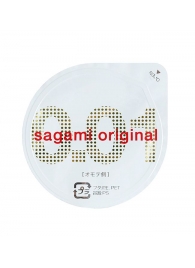 Супертонкий презерватив Sagami Original 0.01 - 1 шт. - Sagami - купить с доставкой в Пскове