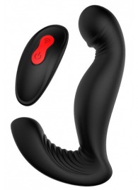 Черный вибромассажер простаты SWIRLING P-PLEASER - Dream Toys - в Пскове купить с доставкой