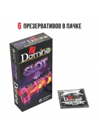 Ароматизированные презервативы DOMINO  Фруктовый слот  - 6 шт. - Domino - купить с доставкой в Пскове