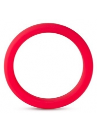 Красное эрекционное кольцо Silicone Go Pro Cock Ring - Blush Novelties - в Пскове купить с доставкой