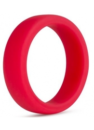 Красное эрекционное кольцо Silicone Go Pro Cock Ring - Blush Novelties - в Пскове купить с доставкой