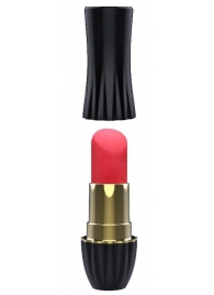 Клиторальный стимулятор-помада LIPSTICK - 9,3 см. - Dream Toys - купить с доставкой в Пскове