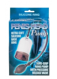 Помпа на головку фаллоса Penis Head Pump - Seven Creations - в Пскове купить с доставкой