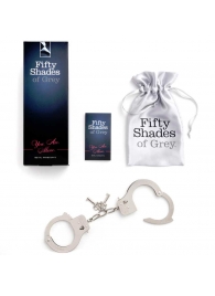 Металлические наручники Metal Handcuffs - Fifty Shades of Grey - купить с доставкой в Пскове