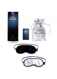 Набор из двух масок на глаза Soft Blindfold Twin Pack - Fifty Shades of Grey - купить с доставкой в Пскове