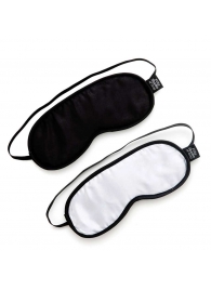 Набор из двух масок на глаза Soft Blindfold Twin Pack - Fifty Shades of Grey - купить с доставкой в Пскове