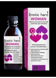 Женский биогенный концентрат для повышения либидо Erotic hard Woman - 250 мл. - Erotic Hard - купить с доставкой в Пскове