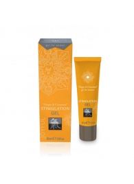 Возбуждающий интимный гель STIMULATION GEL Ginger   Cinnamon - 30 мл. - Shiatsu - купить с доставкой в Пскове