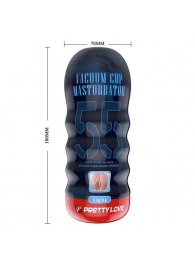 Мастурбатор-вагина Vacuum Cup Masturbator - Baile - в Пскове купить с доставкой