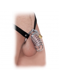 Кольцо верности Extreme Chastity Belt с фиксацией головки - Pipedream - купить с доставкой в Пскове