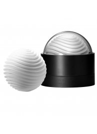 Белый мастурбатор Tenga Geo Aqua - Tenga - в Пскове купить с доставкой