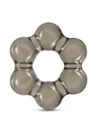 Дымчатое эрекционное кольцо Stay Hard Thick Bead Cock Ring - Blush Novelties - в Пскове купить с доставкой