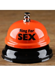 Настольный звонок RING FOR SEX - Сима-Ленд - купить с доставкой в Пскове