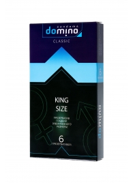 Презервативы увеличенного размера DOMINO Classic King size - 6 шт. - Domino - купить с доставкой в Пскове