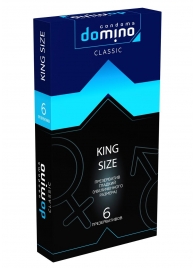 Презервативы увеличенного размера DOMINO Classic King size - 6 шт. - Domino - купить с доставкой в Пскове