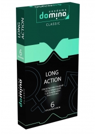 Презервативы с пролонгирующим эффектом DOMINO Classic Long action - 6 шт. - Domino - купить с доставкой в Пскове