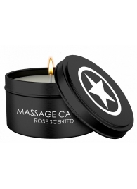 Массажная свеча с ароматом розы Massage Candle - Shots Media BV - купить с доставкой в Пскове