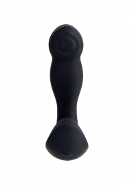 Черный вибростимулятор простаты Mounto с пультом ДУ - 12,5 см. - Erotist Adult Toys - в Пскове купить с доставкой