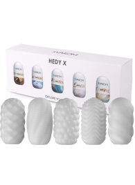 Набор из 5 мастурбаторов Hedy X5 Mixed - Svakom - в Пскове купить с доставкой