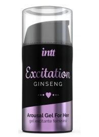 Женский возбуждающий интимный гель Excitation Ginseng - 15 мл. - INTT - купить с доставкой в Пскове