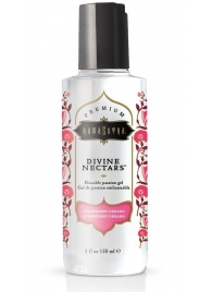 Гель-лубрикант на водной основе Divine Nectars Strawberry Dream с ароматом клубники - 150 мл. - Kama Sutra - купить с доставкой в Пскове
