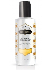 Гель-лубрикант на водной основе Divine Nectars Vanilla с ароматом ванили - 150 мл. - Kama Sutra - купить с доставкой в Пскове