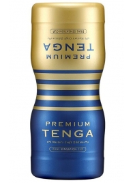 Мастурбатор TENGA Premium Dual Sensation Cup - Tenga - в Пскове купить с доставкой