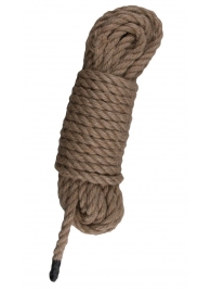 Пеньковая веревка для связывания Hemp Rope - 5 м. - Easy toys - купить с доставкой в Пскове