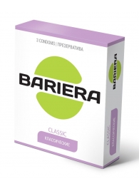 Классические презервативы Bariera Classic - 3 шт. - Bariera - купить с доставкой в Пскове