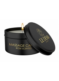 Массажная свеча с ароматом розы Massage Candle Rose Scented - 100 гр. - Shots Media BV - купить с доставкой в Пскове