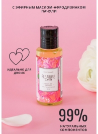 Массажное масло Pleasure Lab Delicate с ароматом пиона и пачули - 50 мл. - Pleasure Lab - купить с доставкой в Пскове