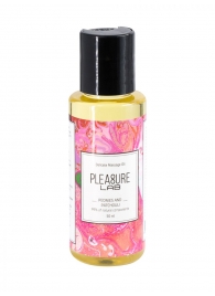 Массажное масло Pleasure Lab Delicate с ароматом пиона и пачули - 50 мл. - Pleasure Lab - купить с доставкой в Пскове