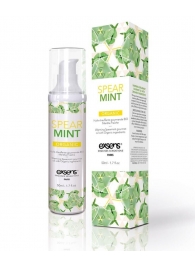 Разогревающее массажное масло Gourmet Spearmint Organic с органическими ингредиентами - 50 мл. - Exsens - купить с доставкой в Пскове