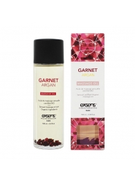 Органическое массажное масло GARNET ARGAN - 100 мл. - Exsens - купить с доставкой в Пскове