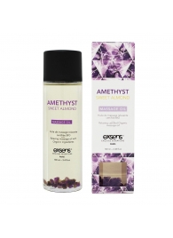 Органическое массажное масло AMETHYST SWEET ALMOND - 100 мл. - Exsens - купить с доставкой в Пскове