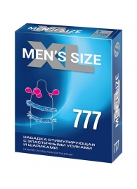 Стимулирующая насадка на пенис MEN SIZE 777 - Sitabella - в Пскове купить с доставкой