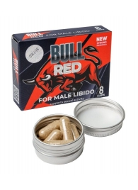 Пищевой концентрат для мужчин BULL RED - 8 капсул - Sitabella - купить с доставкой в Пскове