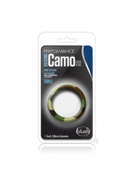 Эрекционное кольцо камуфляжной расцветки Silicone Camo Cock Ring - Blush Novelties - в Пскове купить с доставкой