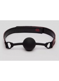 Кляп-шар на двусторонних ремешках Reversible Silicone Ball Gag - Fifty Shades of Grey - купить с доставкой в Пскове